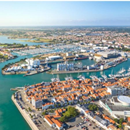 Pretty And Bright Studio With View On The Harbor Les Sables-dʼOlonne Exterior foto